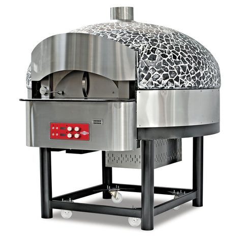 PIZZA OVEN GAS & WOOD FIRED. DOME SHAPE.