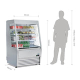 MULTI-DECK DISPLAY FRIDGE POLAR. 918mm