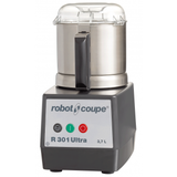 ROBOT COUPE R301D ULTRA FOOD PROCESSOR WITH VEG PREP MACHINE.