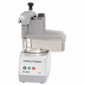 ROBOT COUPE R401D ULTRA FOOD PROCESSOR WITH VEG PREP MACHINE.