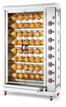 GAS ROTISSERIE. CB G48P-S8 - 8 SPIT -48 BIRD