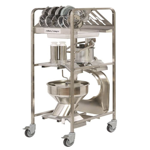 ROBOT COUPE WORKSTATION STORAGE TROLLEY. 49132