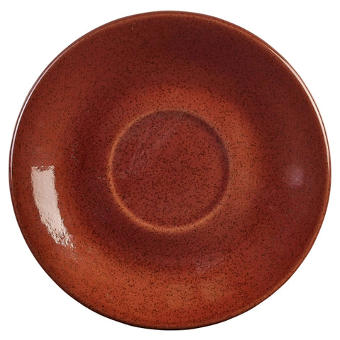 Terra Stoneware Rustic Red Saucer 15cm