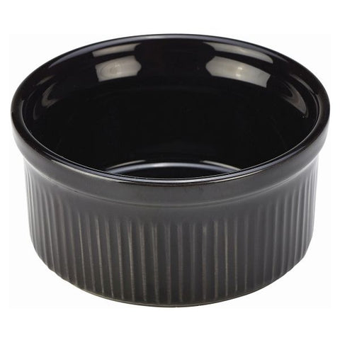 Royal Genware Ramekin 8cm  Black