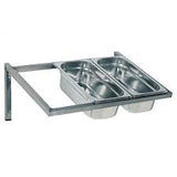 STAINLESS STEEL SPICE RACK.