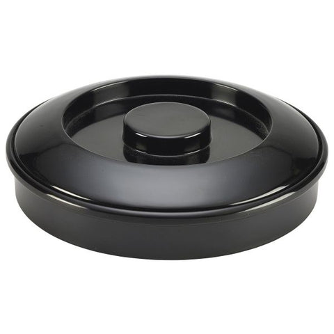 Black Melamine Tortilla Server 18.5cm
