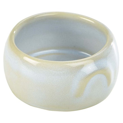 Terra Stoneware Rustic White Butter Pot 3oz/90ml