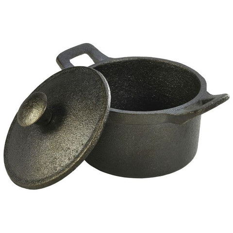 Mini Cast Iron Casserole Dish 10 x 6cm