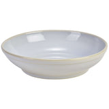 Terra Stoneware Rustic White Coupe Bowl 23cm