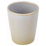 Terra Stoneware Rustic White Conical Cup 10cm