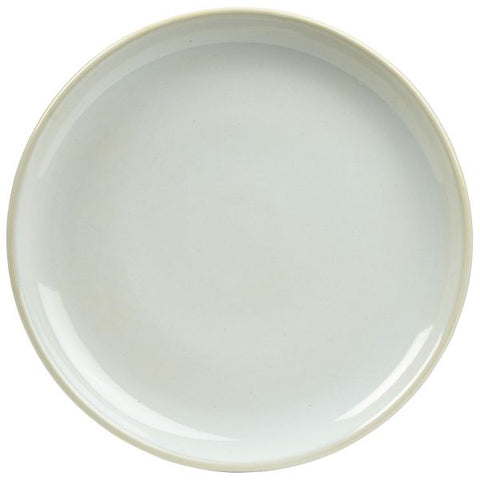 Terra Stoneware Rustic White Coupe Plate 19cm