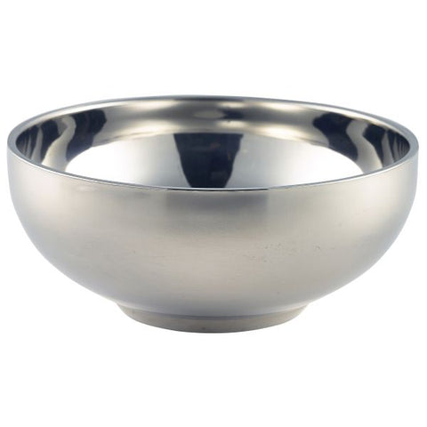 Stainless Steel Double Walled Bowl 13cm