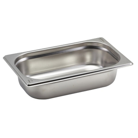 St/St Gastronorm Pan 1/4 - 65mm Deep