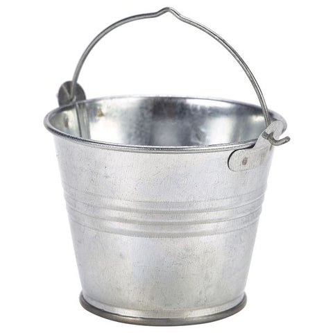 Galvanised Steel Serving Bucket 7cm Dia 4oz