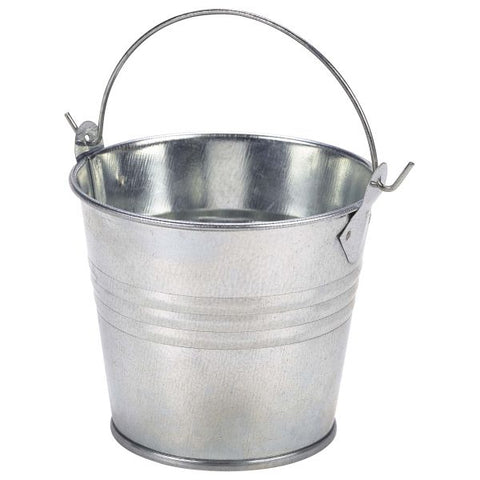 Galvanised Steel Serving Bucket 8.5cm Dia