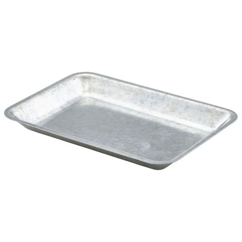 Galvanised Steel Tray 20x14x2cm