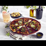 Terra Stoneware Rustic Red Pizza Plate 33.5cm