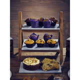 Grey Marble Platter 32x26cm GN 1/2