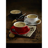 Royal Genware Saucer 16cm Black
