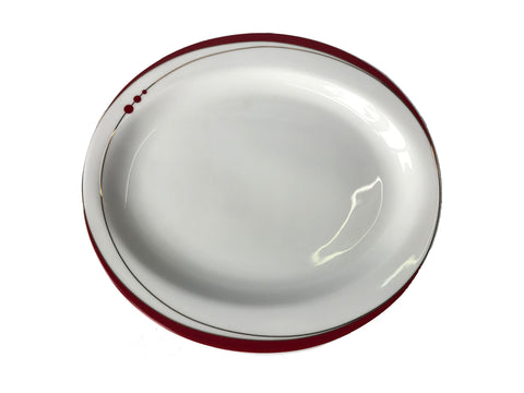 LUNA RED PLATE