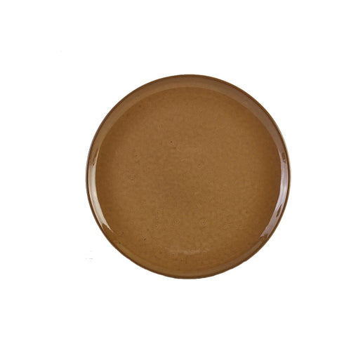 Terra Stoneware Rustic Brown Pizza Plate 33.5cm