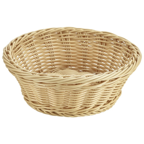 Round Polywicker Basket 21Dia x 8cm
