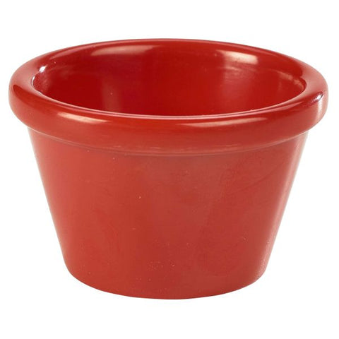 Ramekin 1.5oz Smooth Red