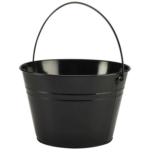Stainless Steel Serving Bucket 25cm Dia Black