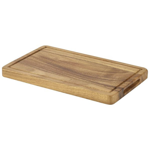 Genware Acacia Wood Serving Board GN 1/4