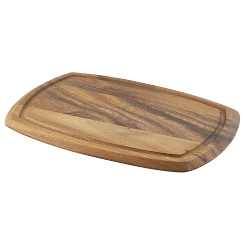 Genware Acacia Wood Serving Board 36 x 25.5 x 2cm